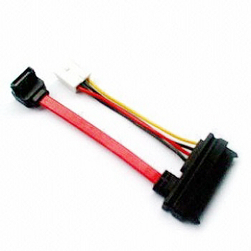 Cable SATA 7 + 15P Cable, Used for Connecting Hard Disk and Mainboard
